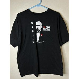 The Godfather - Marlon Brando - “Sicily” Black Shirt XXL JHK Il Padrino Sono Oi